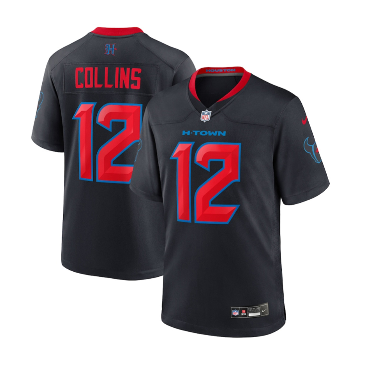 Houston Texans #12 Black